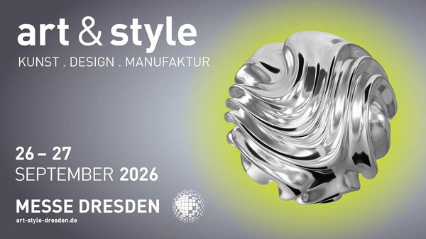 Grafik: Kunst-, Design und Lifestylemesse "art & style" 2026, Messe Dresden