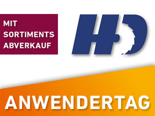 Stil-Grafik ANWENDERTAG der HD GmbH Holzbearbeitungstechnik Dresden - mit SORTIMENTSABVERKAUF